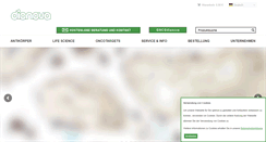 Desktop Screenshot of dianova.com
