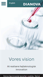 Mobile Screenshot of dianova.dk