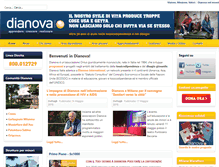 Tablet Screenshot of dianova.it