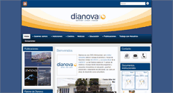 Desktop Screenshot of dianova.cl