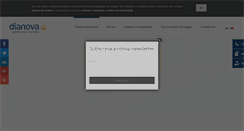 Desktop Screenshot of dianova.pt