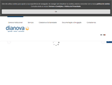 Tablet Screenshot of dianova.pt